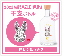 2023年ミラクルくん干支ボトル卯
